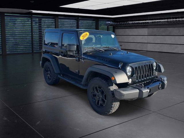 2016 Jeep Wrangler Willys Wheeler