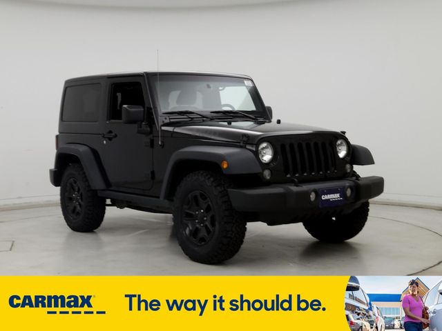 2016 Jeep Wrangler Willys Wheeler