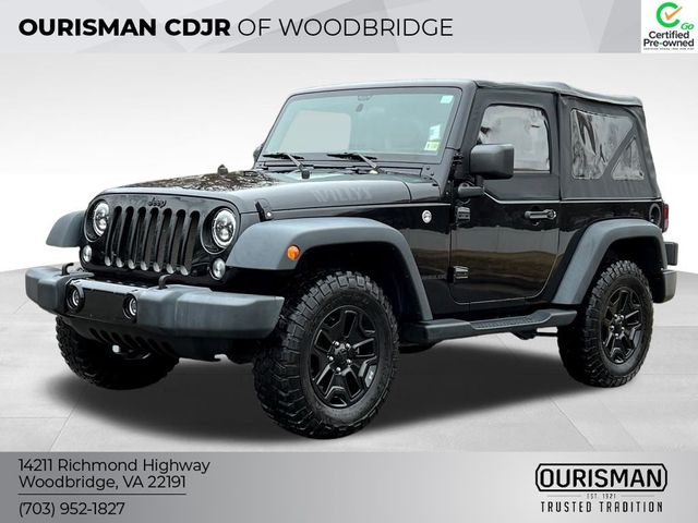 2016 Jeep Wrangler Willys Wheeler