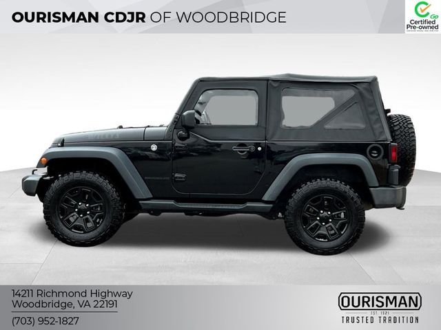 2016 Jeep Wrangler Willys Wheeler