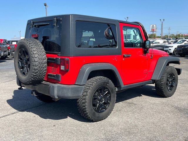 2016 Jeep Wrangler Willys Wheeler