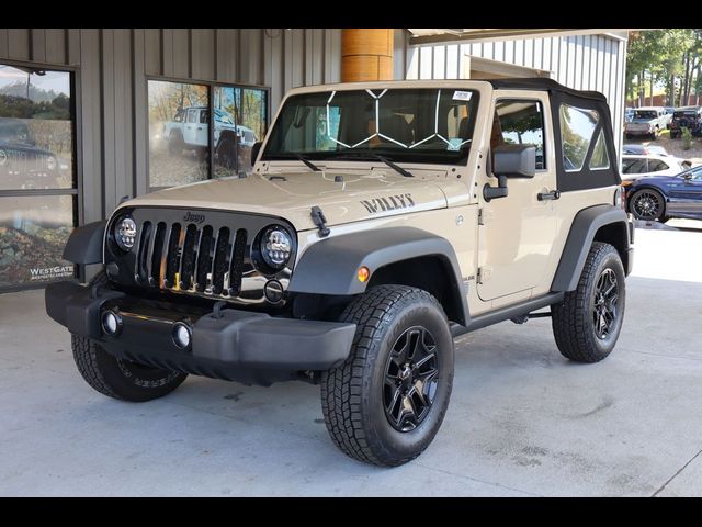 2016 Jeep Wrangler Willys Wheeler