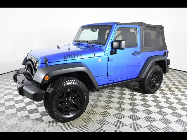 2016 Jeep Wrangler Willys Wheeler