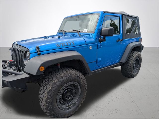 2016 Jeep Wrangler Willys Wheeler