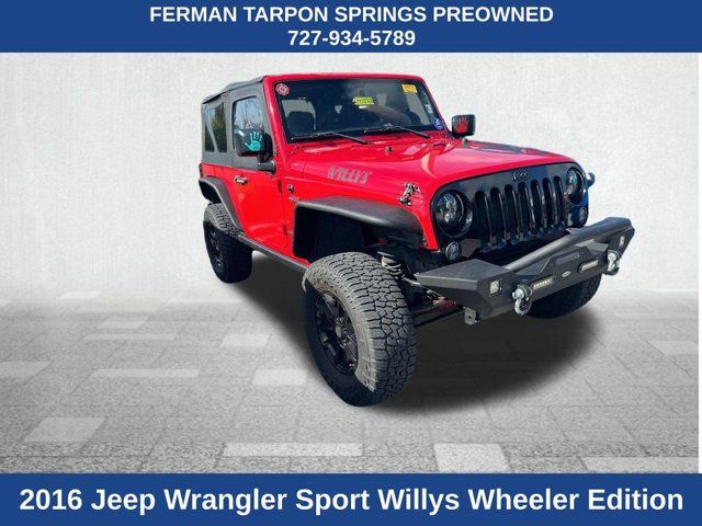 2016 Jeep Wrangler Willys Wheeler