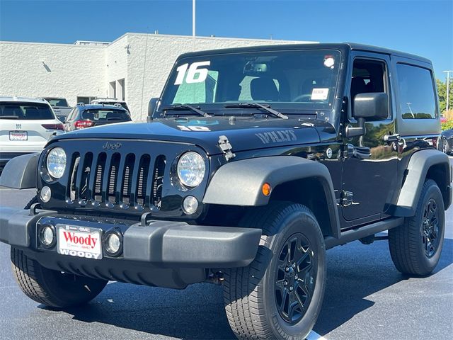 2016 Jeep Wrangler Willys Wheeler