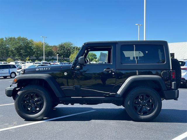 2016 Jeep Wrangler Willys Wheeler