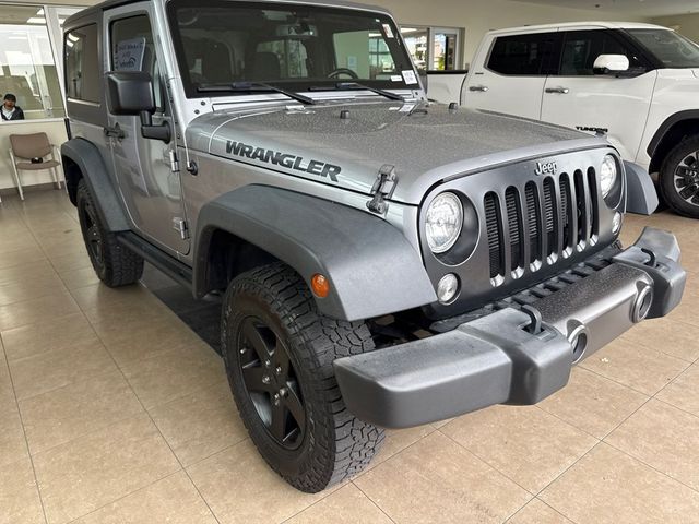 2016 Jeep Wrangler Black Bear