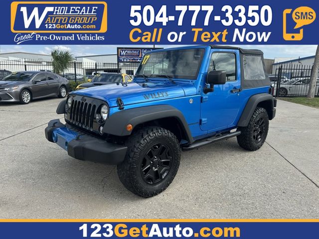 2016 Jeep Wrangler Willys Wheeler