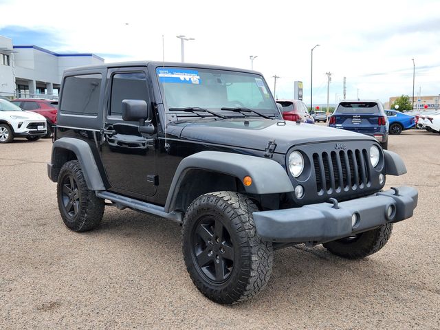 2016 Jeep Wrangler Black Bear