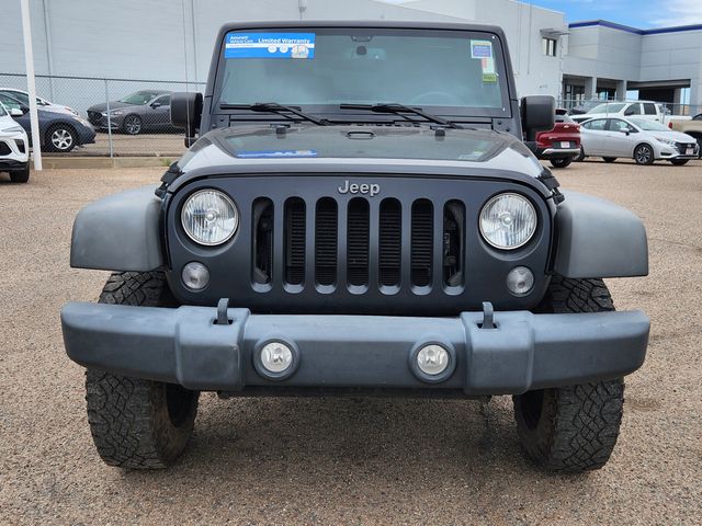 2016 Jeep Wrangler Black Bear