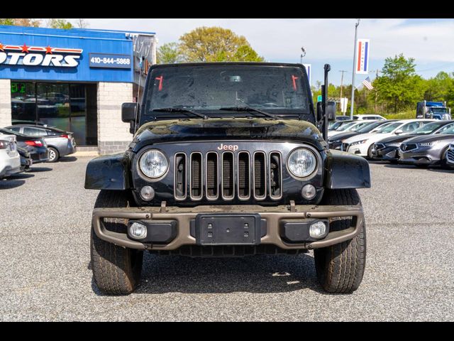 2016 Jeep Wrangler Unlimited 75th Anniversary