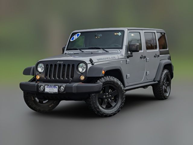 2016 Jeep Wrangler Unlimited Black Bear