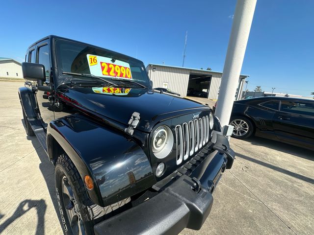 2016 Jeep Wrangler Unlimited Sahara