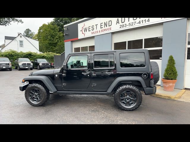 2016 Jeep Wrangler Unlimited Willys Wheeler