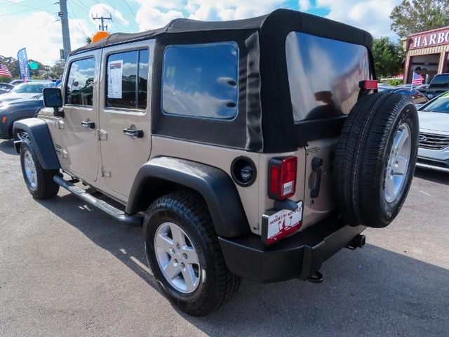 2016 Jeep Wrangler Unlimited Sport