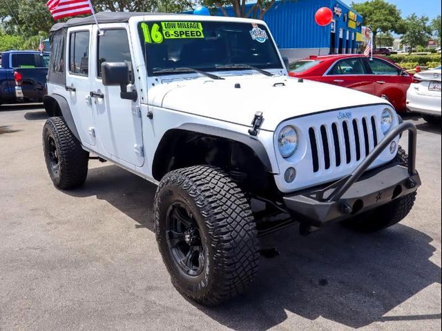 2016 Jeep Wrangler Unlimited Sport
