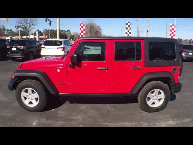 2016 Jeep Wrangler Unlimited Sport