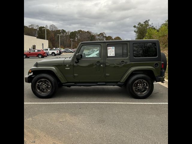 2016 Jeep Wrangler Unlimited 75th Anniversary