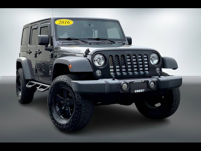 2016 Jeep Wrangler Unlimited Black Bear