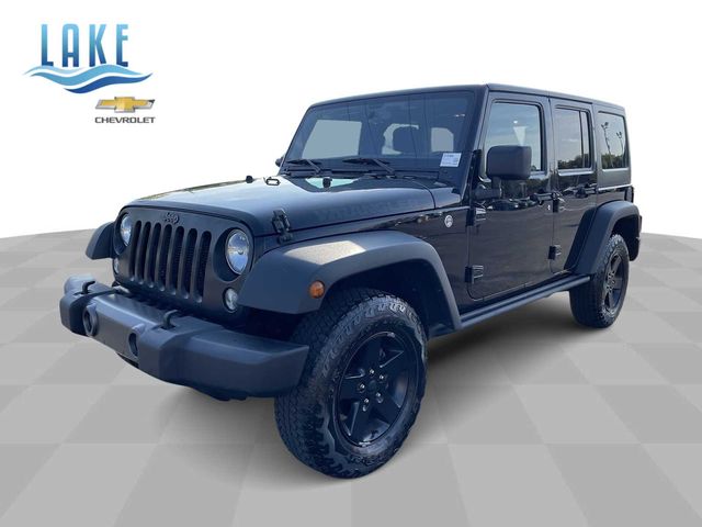 2016 Jeep Wrangler Unlimited Black Bear