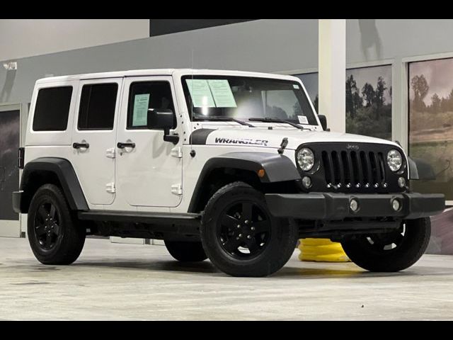 2016 Jeep Wrangler Unlimited Black Bear