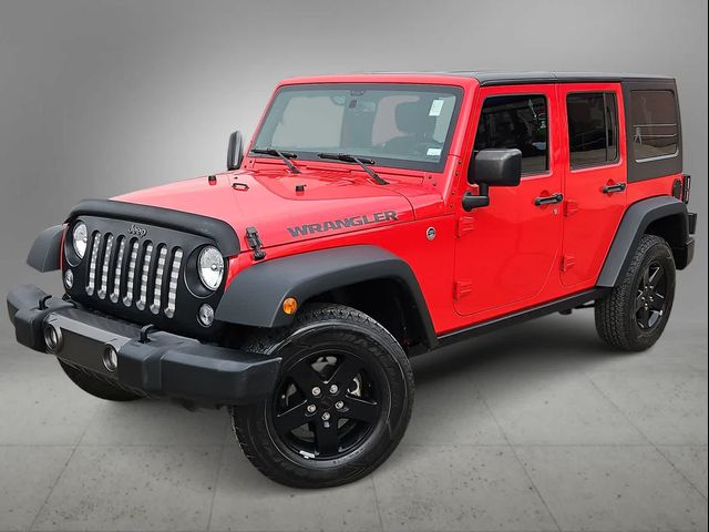 2016 Jeep Wrangler Unlimited Black Bear