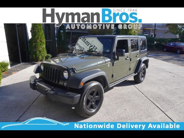 2016 Jeep Wrangler Unlimited Black Bear