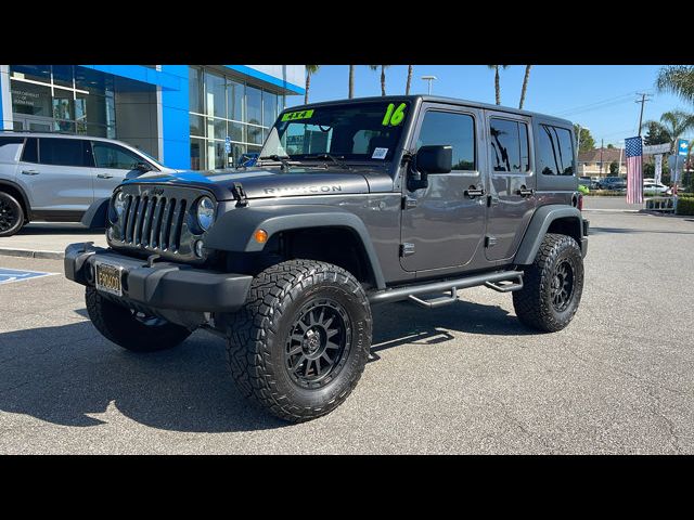 2016 Jeep Wrangler Unlimited Rubicon