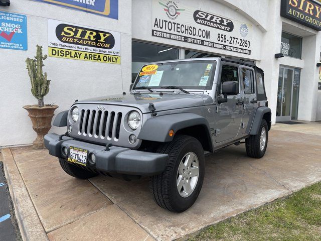 2016 Jeep Wrangler Unlimited Sport