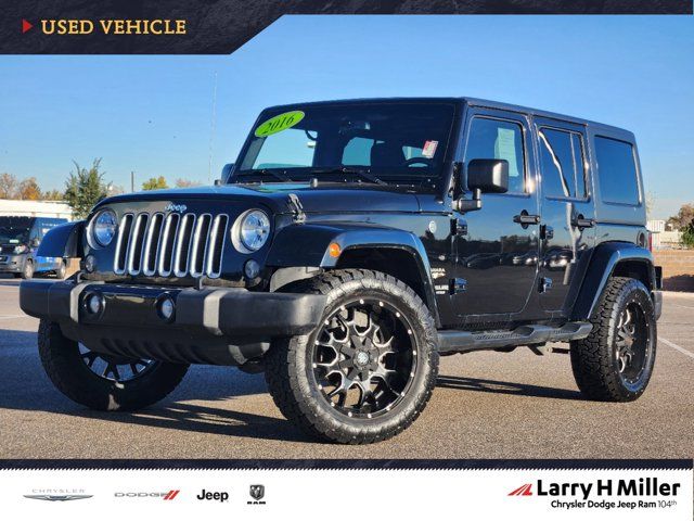 2016 Jeep Wrangler Unlimited Sahara