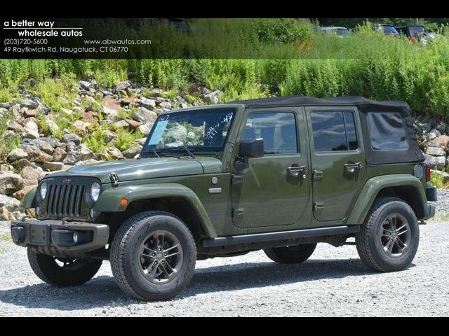 2016 Jeep Wrangler Unlimited 75th Anniversary