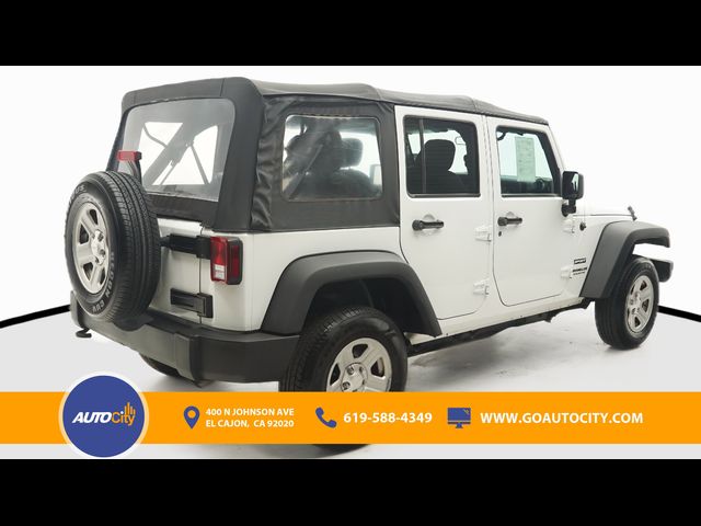 2016 Jeep Wrangler Unlimited Sport