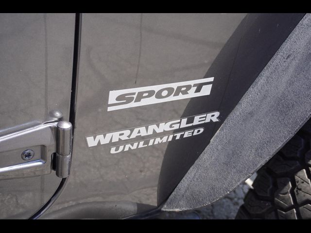 2016 Jeep Wrangler Unlimited Sport