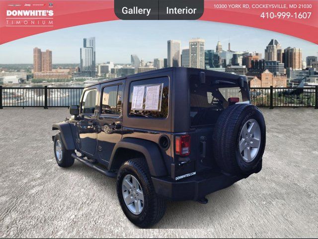 2016 Jeep Wrangler Unlimited Sport