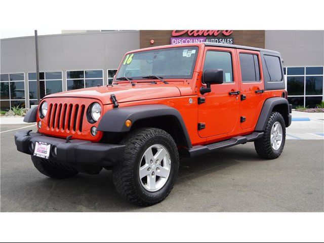 2016 Jeep Wrangler Unlimited Sport