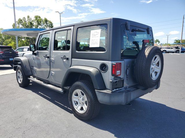 2016 Jeep Wrangler Unlimited Sport