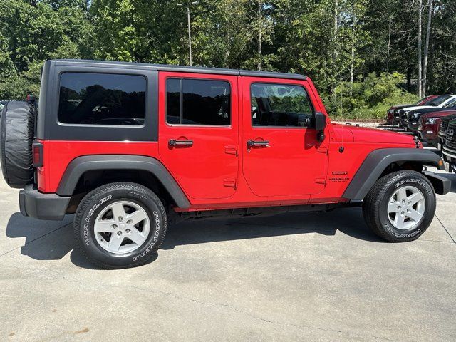 2016 Jeep Wrangler Unlimited Sport