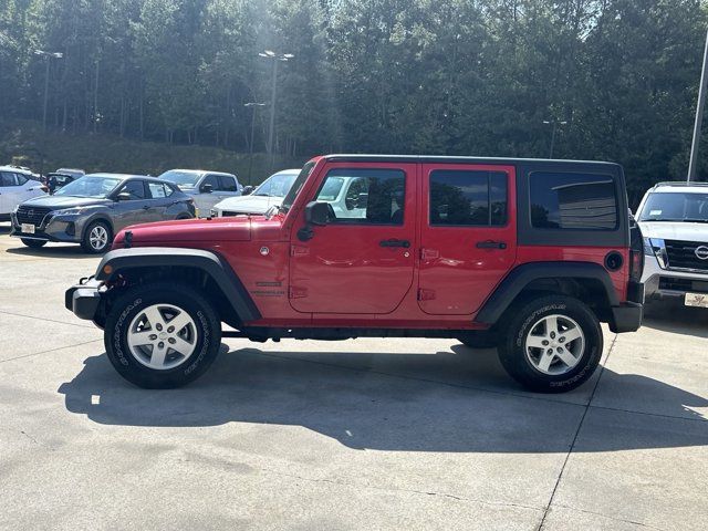 2016 Jeep Wrangler Unlimited Sport