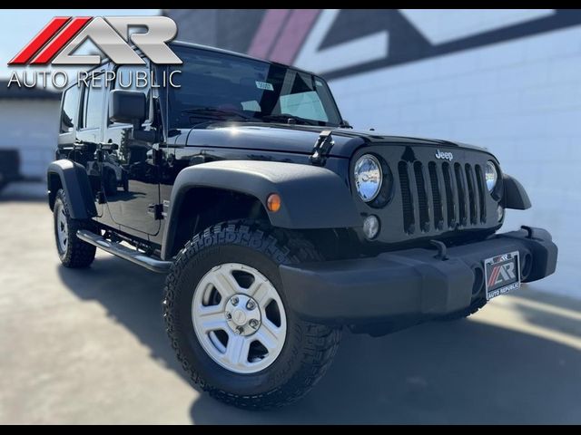 2016 Jeep Wrangler Unlimited Sport