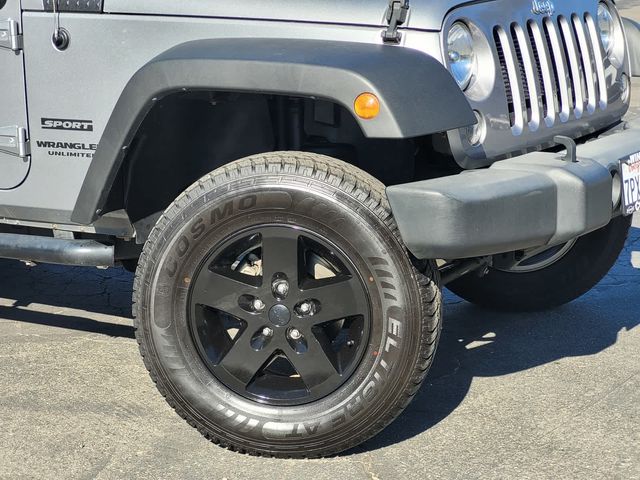 2016 Jeep Wrangler Unlimited Sport