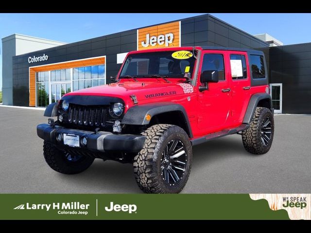 2016 Jeep Wrangler Unlimited Sport