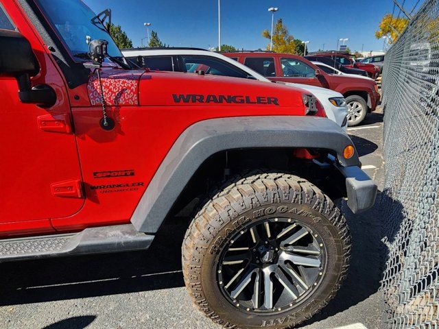 2016 Jeep Wrangler Unlimited Sport