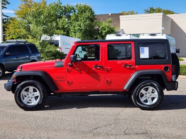 2016 Jeep Wrangler Unlimited Sport