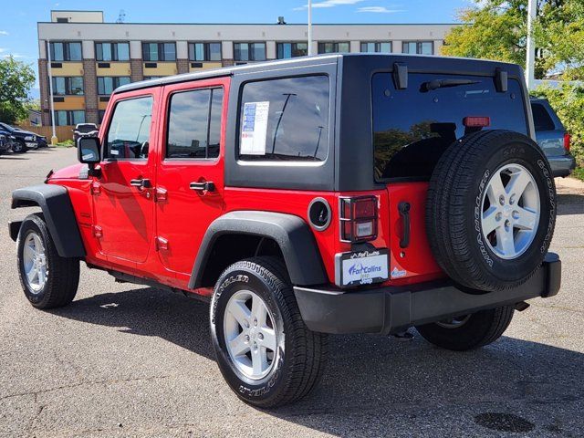 2016 Jeep Wrangler Unlimited Sport