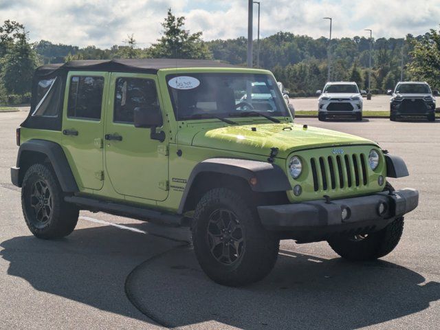 2016 Jeep Wrangler Unlimited Sport