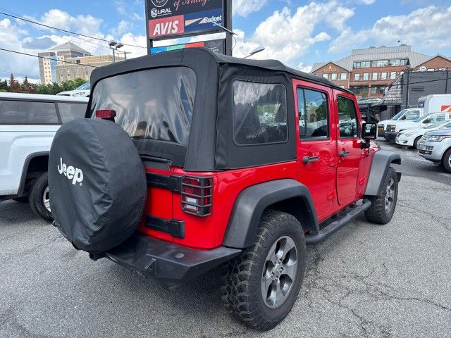 2016 Jeep Wrangler Unlimited Sport