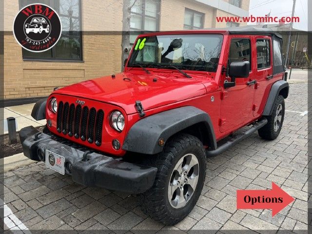 2016 Jeep Wrangler Unlimited Sport