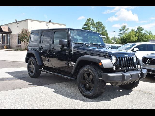 2016 Jeep Wrangler Unlimited Sport