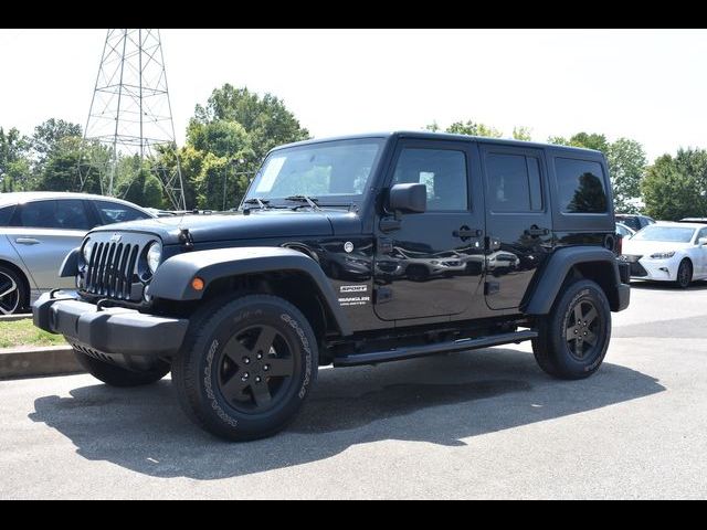 2016 Jeep Wrangler Unlimited Sport